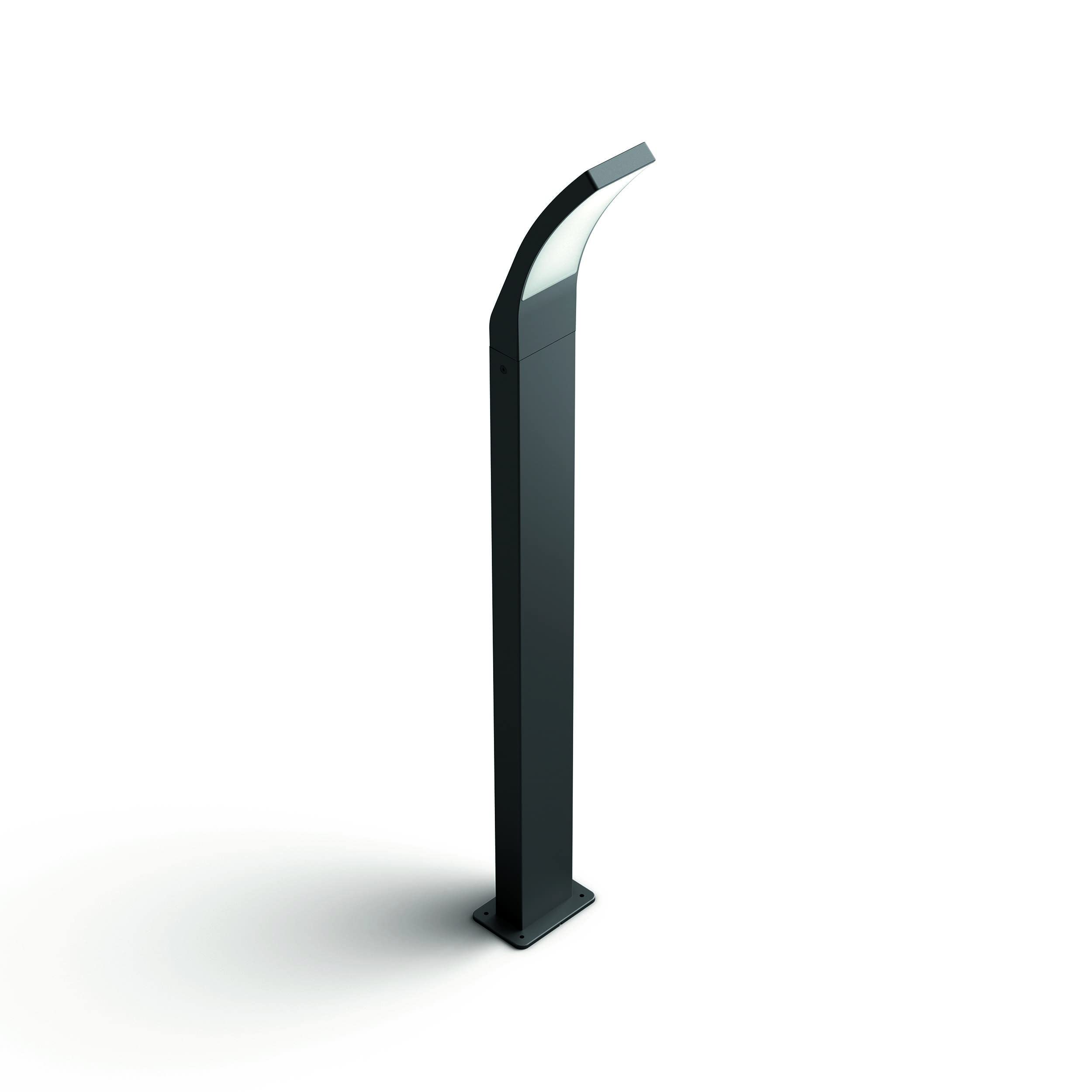 Philips LED Lighting Paletto con LED integrato Splay, per Esterni, IP44, 4000K, Antracite