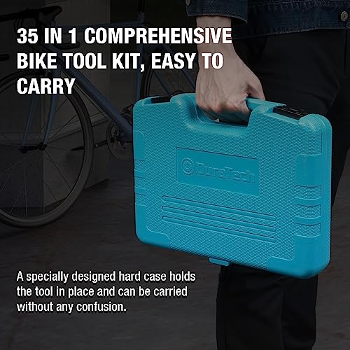 Duratech Bike Repair Kit, 35Pc Bicycle Tool Kit With Carry Case thumb #3