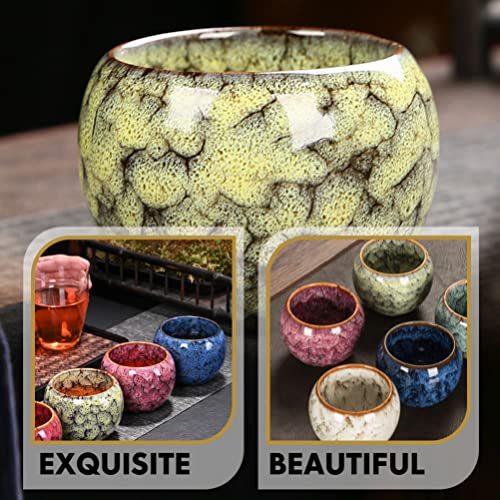 HEMOTON Copo de Chá Chinês Cerâmico Xícara de Café Xícara de Cerâmica Xícaras de Cerâmica para Latte