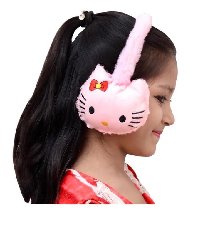 dressify Boy's and Girl's Faux Fur Winter Outdoor Accessory Foldable Ear Muffs (special for winter)-picture-45