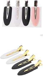 24x No Bend Hair Clip No Clips Perming Makeup Clamps for Hair | Scarf | Cap | Face for Sunglasses | Eye Glasses Holder | Hat Display Model Stand |