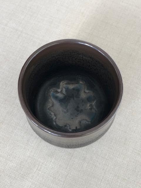 大堀相馬焼 松永窯 二重湯呑み(2.8寸) | すべての商品 |福島県の伝統工芸品 大堀相馬焼WEB本店 よろん焼（世界の石垣焼の元祖）窯元湯呑（大小2点）