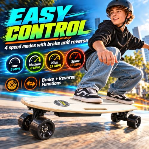 DresKar Beginner Electric Skateboard