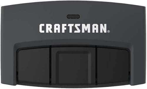 Craftsman CMXZDCG453 Control remoto para puerta de garaje de 3 botones, color negro
