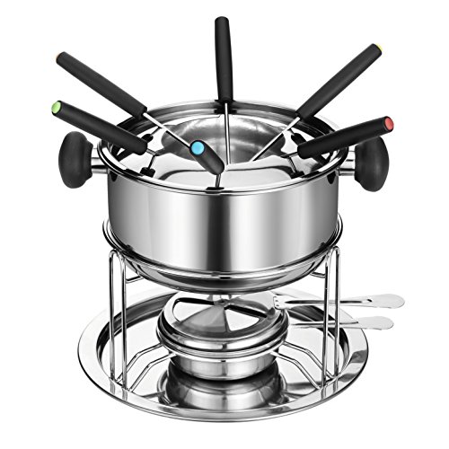 DOWAN SH081 Stainless-steel Fondue Pot Set