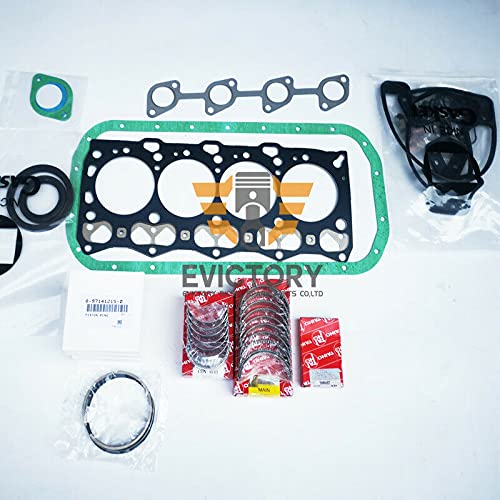 Kit révision ISUZU 4LE1 pour réparer un moteur de chantier
