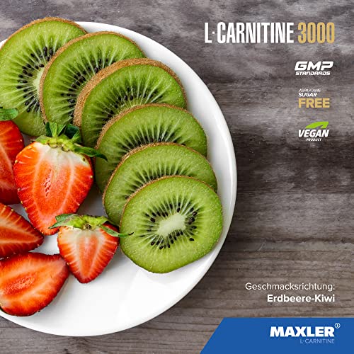 Maxler L-Carnitine 3000 (500ml) Strawberry-Kiwi - Afbeelding 4