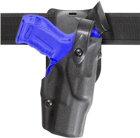Safariland 6365 ALS/SLS Low-Ride, Duty Rated Level III Retention Holster, Fits S&W M&P9/40 1.0, Hi-Gloss Black, Right Hand