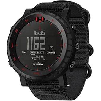 (SUUNTO)   ֥åå(SUUNTO CORE Black Red) 3ɿ ///忼 [/᡼ݾ] SS023158000