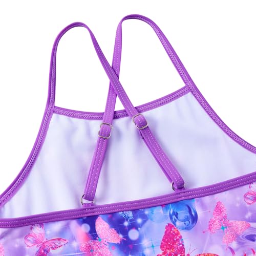 Image of Girls Tankini Swimsuit Two Piece Bathing Suit 3-13 Years