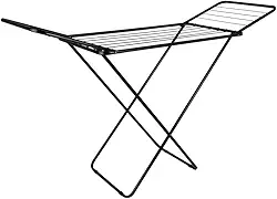 Mor - Varal De Chão Com Abas Slim Preto