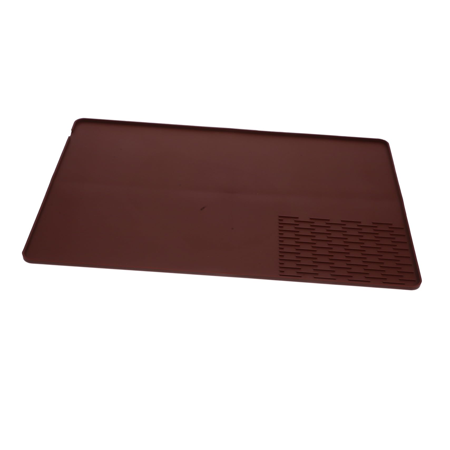 Alfombrilla para estación de café en silicona protectora para encimeras de cocina limpia