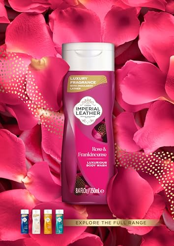 Imperial Leather Rose & Frankincense Body Wash Shower Gel, 250 ml (Pack of 6) - Image 4