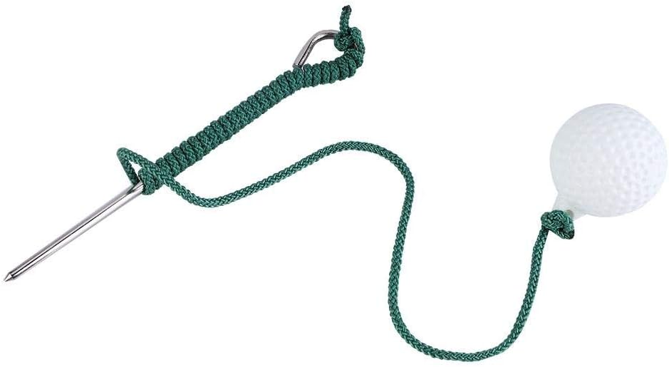 A99 Golf Practice Rope Ball, Green, 41mm, 1 Set, 1 Piece, 1 Pack