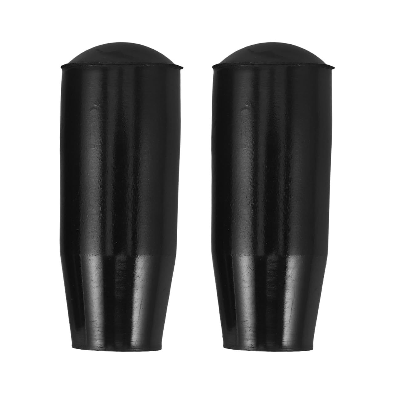 Healeved Fireplace Door Handle Cover 2 X Covers Black