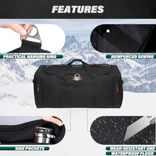 Gilbins Camp 1800 Denier Heavy Duty Soft Trunk With Shoulder Strap - Thumbnail 3