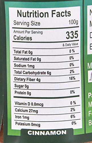 Image of NUTRI MIRACLE 50gm Whole Spice Cinnamon Sticks 50gm, Dalchini
