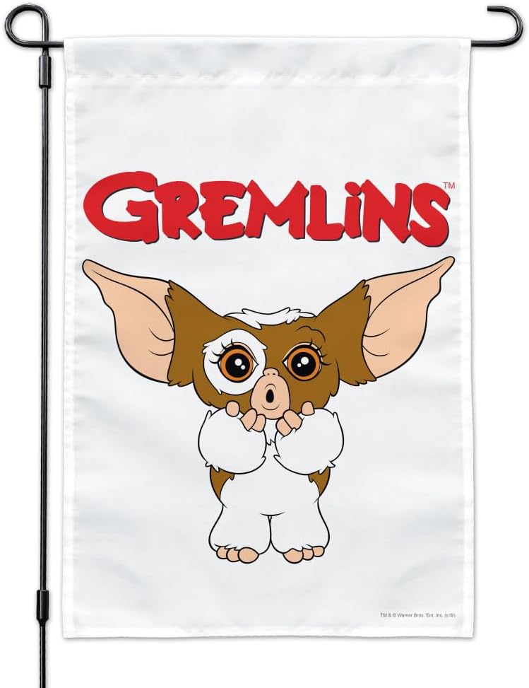 Gremlins Gizmo Logo Garden Yard Flag