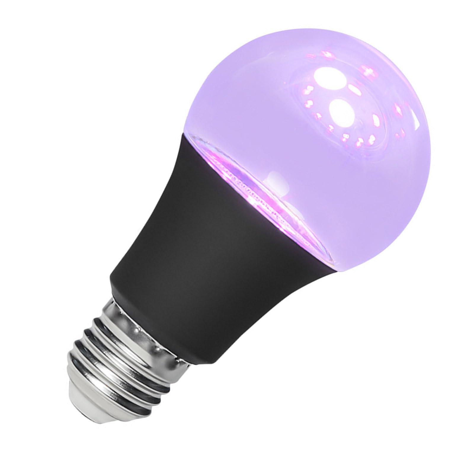 Amazon.co.jp : U-V LED ブラック電球 2個パック 8W 暗闇で光る U-VA
