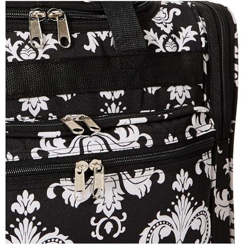 Image of World Traveler 81T16-630 Duffle Bag, One Size, Black White Damask II
