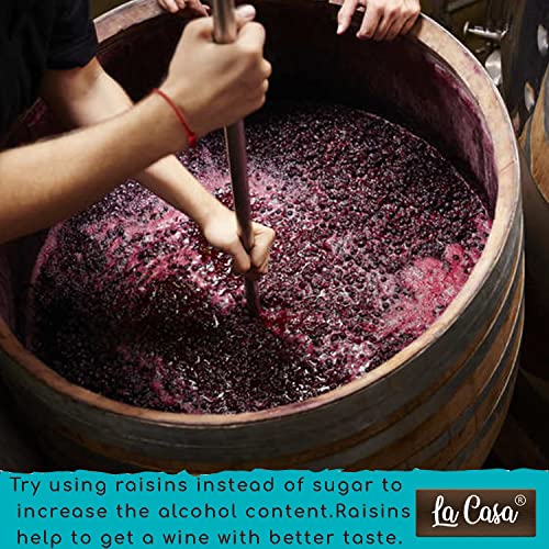 Image of La Casa Brewer's Yeast for Winemaking | High Tolerance upto 15% ABV | 100g |