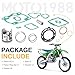 Top End Rebuild Kit STD 66.4mm Piston Ring Gasket For Kawasaki KX250 1993-2003
