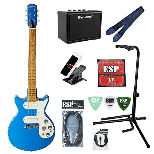Kaalena KA-MM Lake Placid Blue《すぐに始められる!コンパクト高性能アンプ付き 入門セット》エレキギター 初心者