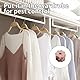 Lonwiner 20 Stück Natürlicher Mottenschutz aus Zedernholz, Zedernholz Mottenringe Ringe Premium Zedernholz Bio Mittel gegen Motten