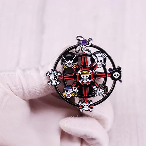 Miniatura 4 de Alfiler de una pieza de dibujos animados de anime, alfileres de metal para niñas, mujeres y hombres