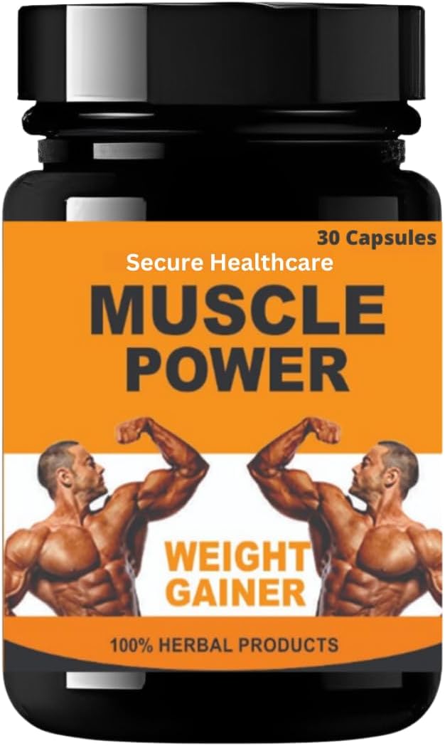 Muscle Power| Body Growth Muscles | Weight Gain Supplement | Muscle Gainer | Protein | Energy Body | Stamina | Strong