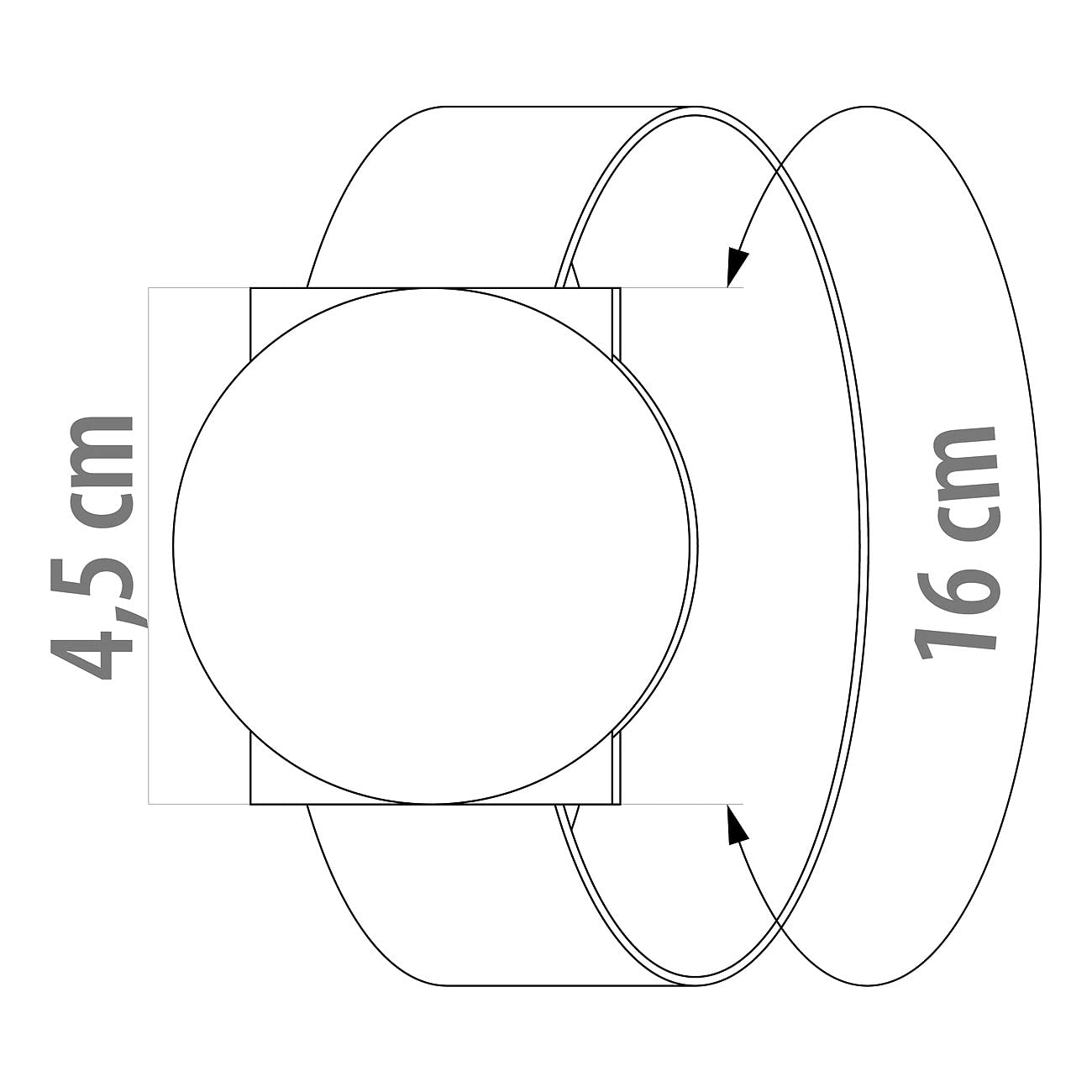 Orologio parlante analogico radiocontrollato solare per senior, argento