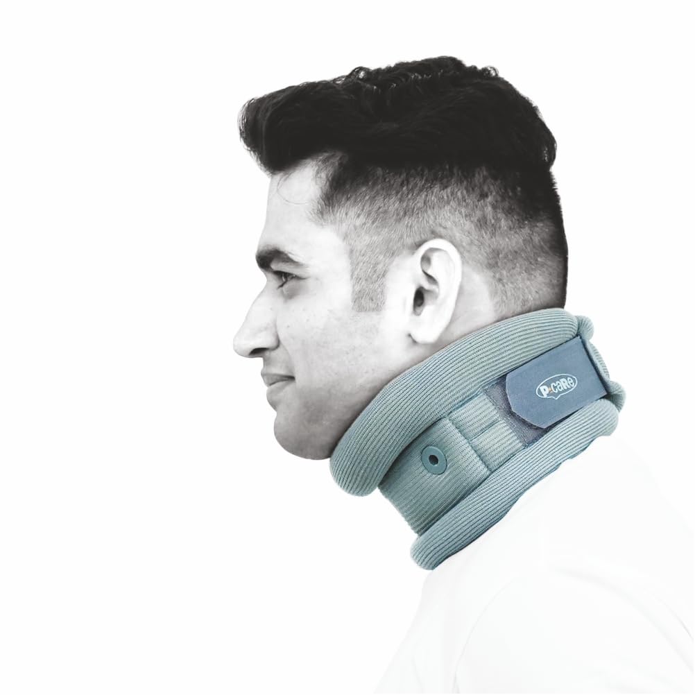 Cervical Collar Soft with Support | Neck and Pain Relief | Post-Surgery, Injury & Arthritis | Soft Comfortable & Durable | Cervical Spine Immobilization |-image-31
