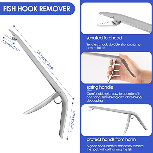 mouhike Kit de ferramentas de pesca, alicate de pesca, pegador labial de peixe, balança de pesca dig