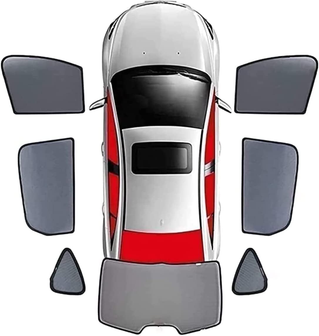 Car Side Window Sun Shade for Toyota IQ,Car Window Shades Shield Visor Blocks UV Rays Privacy Protection,E/7PCS