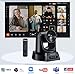TONGVEO Wireless Conference Room Webcam, Church Live Streaming 20X USB 1080P 60fps PTZ Camera for Worship Services Online Conference, Works with Zoom, Skype OBS Easy to Set Up