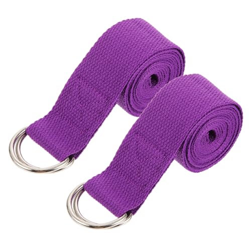 Milisten 2Stücke Yoga Gurt für Dehnübungen