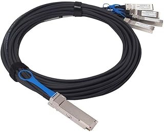 100G QSFP28 to 4X 25G SFP28 Breakout DAC Passive Direct Attach Copper Twinax Cable for Arista CAB-Q-4S-100G-2M, 2-Meter(6.5ft)