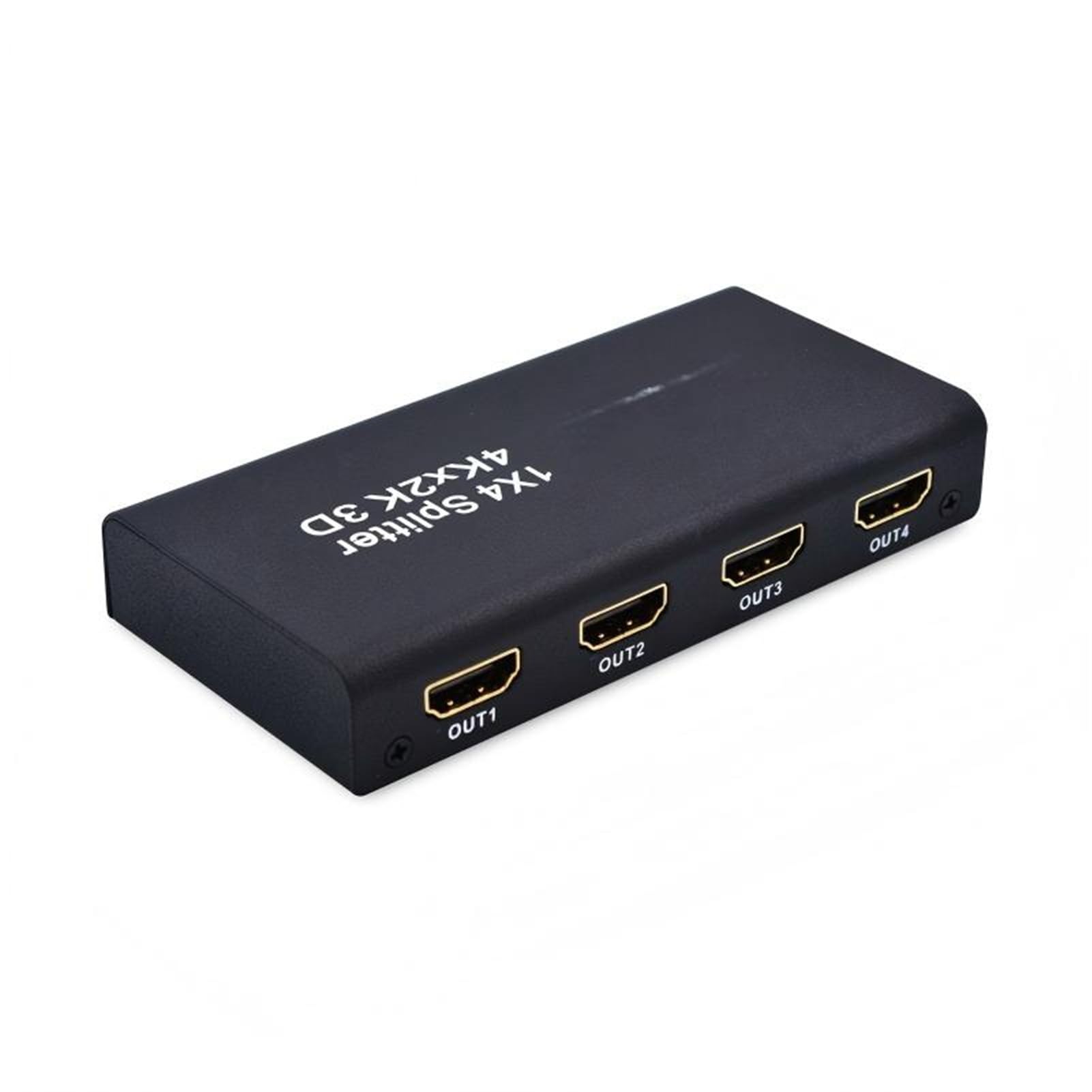 Splitter HDMI 1x4 1-in-4-out ad Alta Definizione 4K/2K con Ampia compatibilità, Facile da configurare