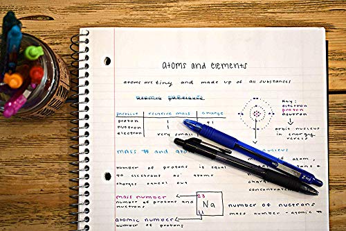Zebra Pen Z-Grip Retractable Ballpoint Pens, Medium Point 1.0 mm, 24 Black Pens & 24 Blue Pens Combo Bulk Pack - 48 Pack - Image 5