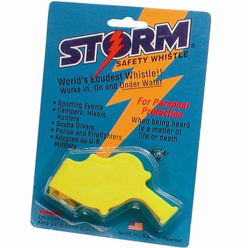 Aqua Storm Whistle - Yellow