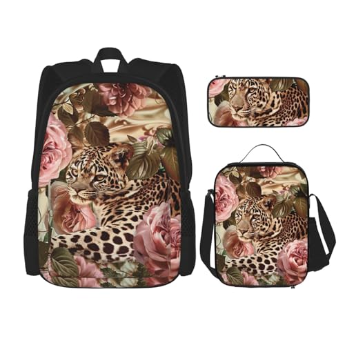Sac à dos ordinateur et trousse à crayons pour les cours et les voyages