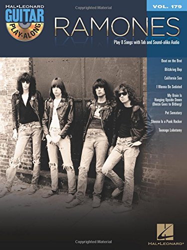 RamonesRamones - Guitar Play-Along Vol. 179 Book/Online A