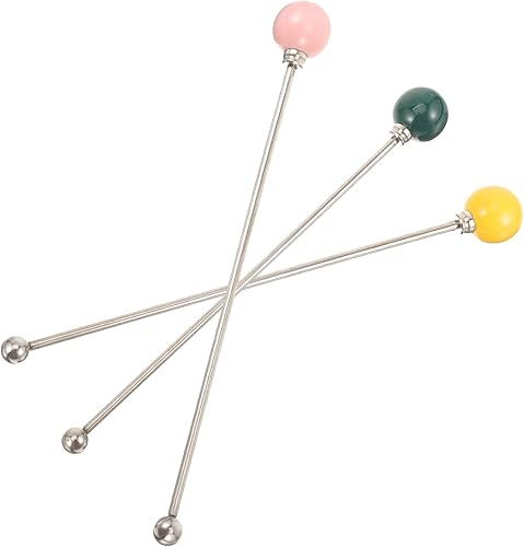 Miniatura 8 de Swizzle Stick - Palillo agitador de cóctel de metal, elegante, novedoso, agitador de cóctel, fiesta, fiesta, palillo tropical, recuerdo de fiesta,