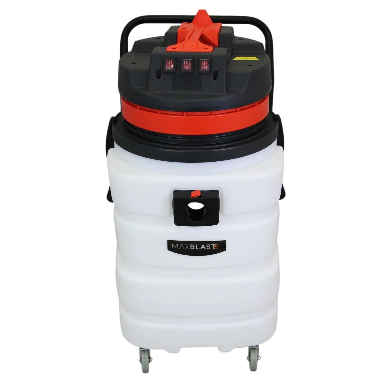 Sistema Pulizia Grondaie con Aspiratore Industriale 90L Solidi e Liquidi 3000W Triplo Motore Tubi Alluminio 1.2m–7.2m Ø51mm Ugelli Intercambiabili Cavo 6.5m Tubo 1.5m