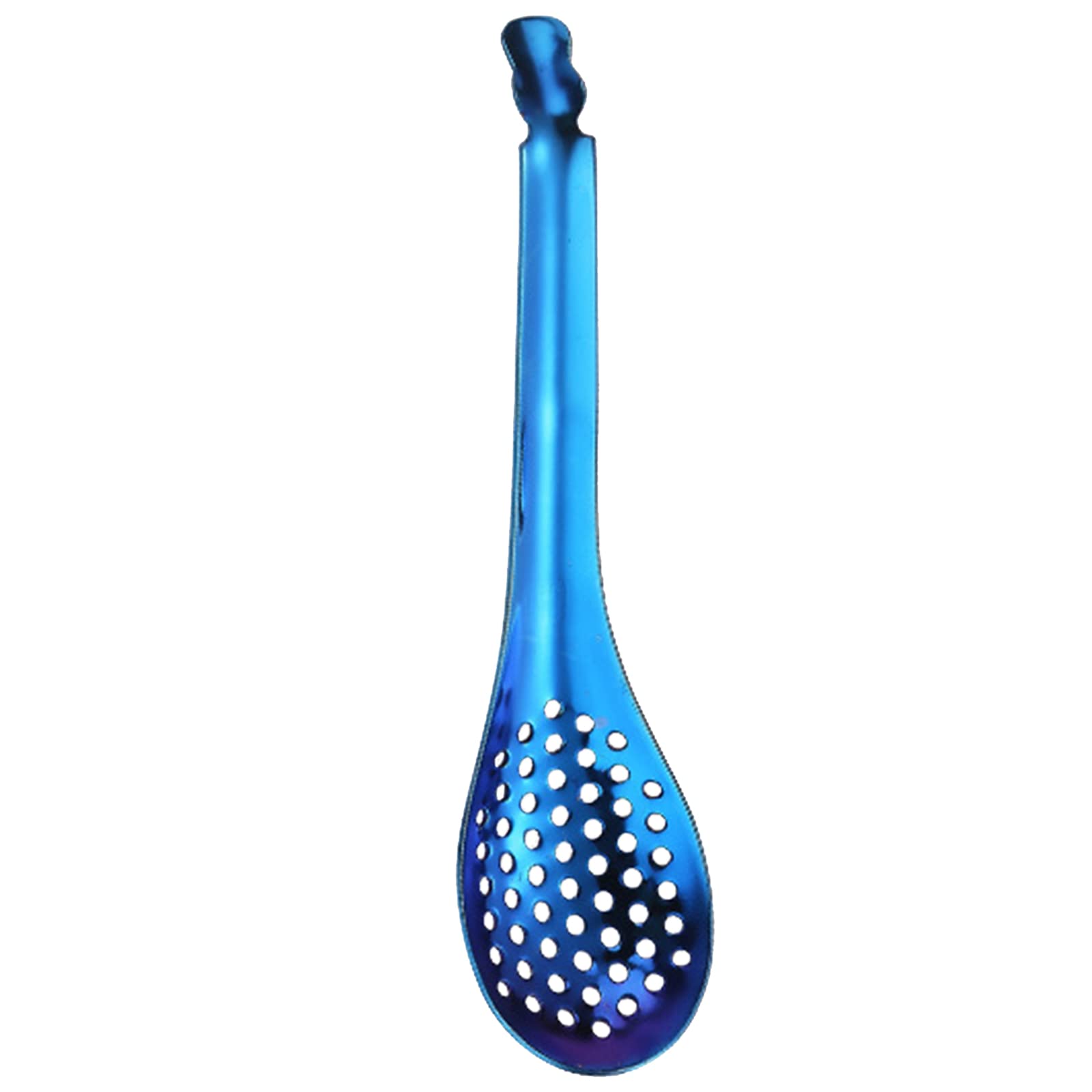 Tsophreniq Spherification Spoon Caviar Spoon Caviar Colander Stainless Steel Slotted Portable Salad Fruit Slotted Colander
