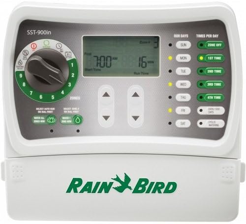Rain Bird SST1200OUT Simple-to-Set Indoor/Outdoor Sprinkler/Irrigation Timer/Controller, 12-Zone/Station (This New/Improved Model Replaces SST1200O)