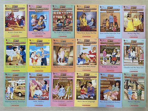 The Baby Sitters Club Book Set Collection Books 1 - 18