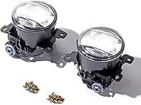 Vista 1 de Luces antiniebla LED de 3000 lm con lente transparente izquierda y derecha compatibles con Acura TLX Honda Accord Civic CRZ Fit HRV Odyssey Passport