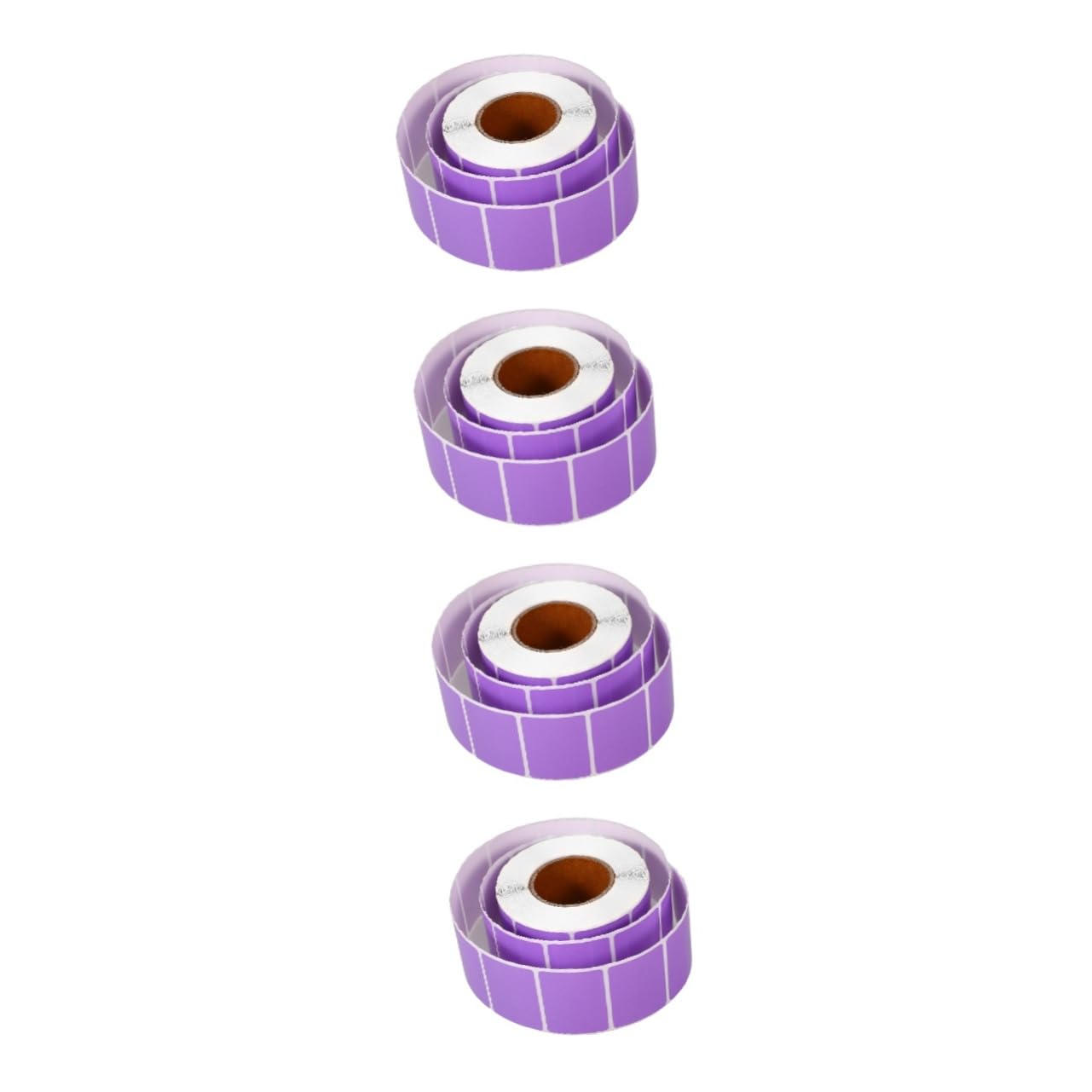 Tofficu 4rotoli Etichette Adesive Termiche Per Stampante Resistente All Etichette Riutilizzabili Per Indirizzi e Prezzi