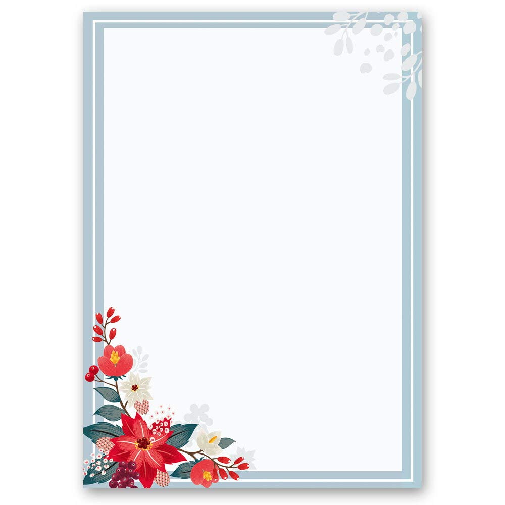 Motif Letter Paper! Seasons - Autumn Autumn Branches 100 Sheets DIN A6 - Paper-Media